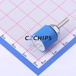 Resistencia Ajustable/Potenciómetro WI-11-502, Componente de Orificio Pasante (THT), 5kOhm, 10%, 500mW - Product Image 2