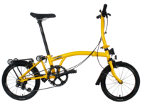 Vélo Pliant 3SIXTY 16 Pouces 6 Vitesses Cadre Acier G6 Mini Vélo Pliable Type M/Y/S Bar Inspiré Brompton Tri-Pliant