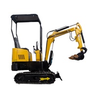 Mini-excavatrices diesel multifonctions automatiques de haute efficacité, marque de premier plan, pour usage agricole, de jardin et de construction, à vendre
