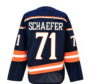 Maillot de hockey sur glace des Islanders de New York, Schaefer 71 Barzal 13, uniforme de hockey cousu pour hommes, chemise de sport - Product Image 2
