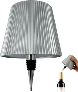 Thiết kế mới LED chai bảng ánh sáng pin xách tay không dây nhà hàng ăn uống phòng ngủ có thể sạc lại chai rượu vang Đèn bàn - Product Image 4