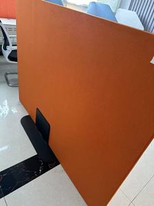 Paneles Acústicos Modernos Ecológicos con Diseño de Modelo 3D para Divisiones de Oficina, Biombos Insonorizantes Recubiertos de Tela - Product Image 3