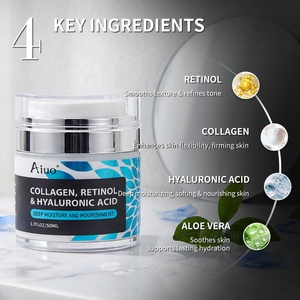 Crème Anti-Âge au Rétinol <span class=keywords><strong>pour</strong></span> <span class=keywords><strong>le</strong></span> Visage, Soin de la Peau, Anti-Rides, Hydratant Nourrissant, Crème au Rétinol Naturelle à Marque Privée - Product Image 3
