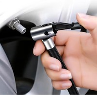 2025 Logo personnalisé et paquet pompe à Air avec éclairage Led universel filaire affichage numérique gonfleur de pneu de voiture