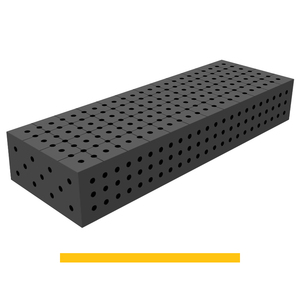 Steelplus gpph บล็อกเชื่อมต่อ1200x400x200มม., ความหนา12มม., รู16มม., 50x50mm กริด - Product Image 1