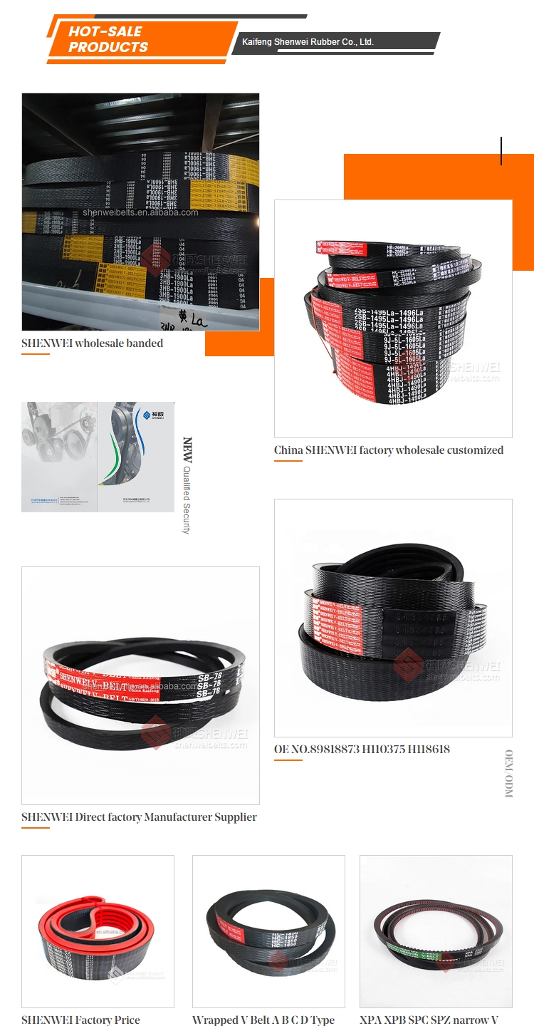 Banded V Belt 5/5V for Wirtgen Milling Machine - High Duty
