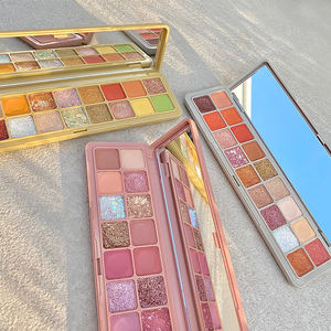 전문 18 색 개인 라벨 높은 안료 미니 아이섀도우 메이크업 팔레트 - Product Image 2