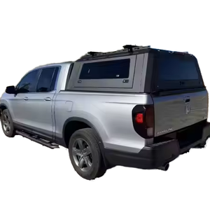 Couvre-lit de ramassage à baldaquin en aluminium étanche de luxe pour accessoires extérieurs Honda Ridgeline et Mitsubishi Navara - Product Image 1