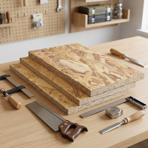 Machine de fabrication de panneaux <span class=keywords><strong>OSB</strong></span> 3 pour surfaces finies, feuilles de contreplaqué stratifié, imperméables, écologiques, certifiées CE pour la production de panneaux - Product Image 1