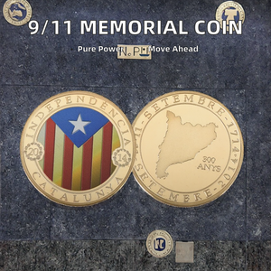 Noi 9/11 monete in metallo placcato <span class=keywords><strong>oro</strong></span> del centro commerciale mondiale torri commemorative moneta in onore della memoria di <span class=keywords><strong>coloro</strong></span> che abbiamo perso - Product Image 3