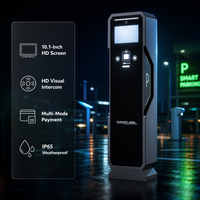Kiosque de paiement en libre-service avec lecteur de carte de crédit, module de lecture de codes-barres, système de terminal de paiement pour centre commercial et parking