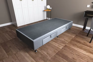 Cama Otomana Minimalista de Diseño Británico, Fabricada en China, con Base de Resortes, Almacenamiento, Cómoda, Ahorra Espacio, Tapizada, con Marco de Madera - Product Image 3