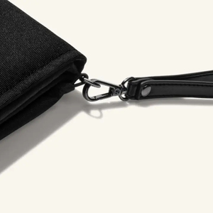 Premium Wasserdichte Tragbare Baumwoll-Wickelunterlage mit Integriertem Feuchttücher-Spender Mehrere Taschen für Neugeborene Outdoor-Reisen <span class=keywords><strong>BABAI</strong></span> - Product Image 3