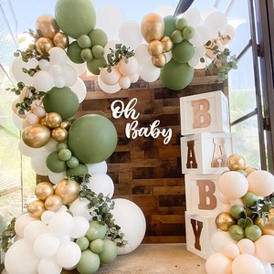 Décorations <span class=keywords><strong>de</strong></span> fête d'anniversaire <span class=keywords><strong>de</strong></span> mariage en gros, vintage rétro larex vert <span class=keywords><strong>blanc</strong></span> <span class=keywords><strong>et</strong></span> <span class=keywords><strong>or</strong></span>, guirlande <span class=keywords><strong>de</strong></span> ballons, <span class=keywords><strong>arche</strong></span> <span class=keywords><strong>de</strong></span> ballons - Product Image 3
