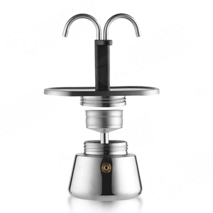 <span class=keywords><strong>Cafetera</strong></span> Moka Emode de <span class=keywords><strong>2</strong></span> <span class=keywords><strong>Tazas</strong></span>, <span class=keywords><strong>Cafetera</strong></span> Espresso <span class=keywords><strong>Italiana</strong></span> de Doble Boca - Product Image 5