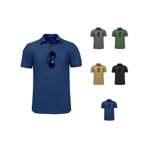 Factory Hot Selling Golf Shirt Men For Summer Unisex Quick Dry Activewear Lady Polo T Shirt Sports Running Wholesale