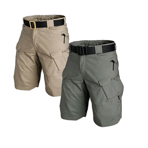 Wholesale Price Men's Tactical Quick Dry Polyester/Cotton <strong>Work</strong> Casual Sporty Multi-pocket <strong>Cargo</strong> Plus Size Mid Plain Dyed - Product Image 1