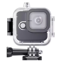 HONGDAK para GoPro Hero11 Black Mini, Carcasa Protectora Impermeable con Hebilla, Soporte Básico y Tornillo