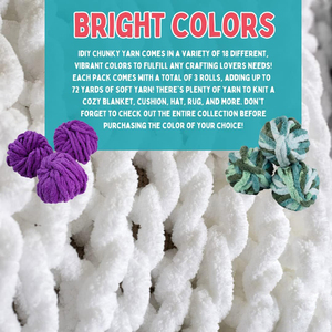 Fil à tricoter chenille épais de 2 cm pour couvertures, vente en gros - Product Image 3