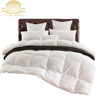 Vente chaude hôtel cinq étoiles Hilton White 95% duvet de canard confortable noyau de couette chaud peut être lavé avec de l'eau