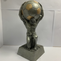 Trophée de Football 2023 à paillettes au Design Unique pour cadeau Souvenir (Football)