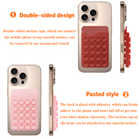 Housse de téléphone à ventouses antidérapantes en silicone avec portefeuille compatible pour iPhone Android-un accessoire de téléphone pratique