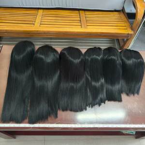 Wig rambut manusia lurus tulang Sdd <span class=keywords><strong>Promo</strong></span> 5x5 13x4 wig depan penutupan renda rambut manusia selaras kutikula Vietnam untuk wanita - Product Image 3