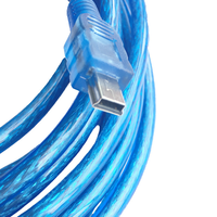 Câble de charge et de données USB 2.0 de haute qualité, 1,5 m, mâle A vers mini 5 broches B