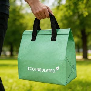 Custom Disposable Non Woven Food Takeaway Cold Hot Drink Coffee Packaging Pack Thermal Restaurant Take Away Bag for Cup Delivery - Product Image 6