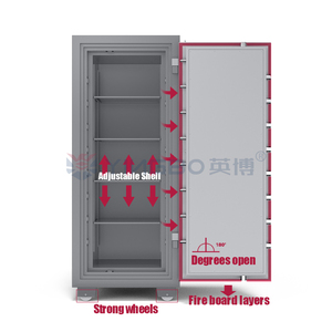 <span class=keywords><strong>Coffre</strong></span>-<span class=keywords><strong>fort</strong></span> ignifuge en acier massif, résistant au feu, pour usage domestique, prix d'usine, <span class=keywords><strong>coffre</strong></span>-<span class=keywords><strong>fort</strong></span> intelligent à code électronique - Product Image 3