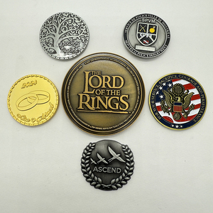 Moneda personalizada de acero inoxidable, níquel, Arcade, Euro, libra, oro, 24K, moneda pura personalizada, desafío en blanco, colecciones de monedas polacas, Metal - Product Image 6