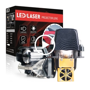 Moteurs universels LED à trois lampes coupe 140W loin près de la source de lumière super brillante intégrée lentille modifiée avec feux diurnes - Product Image 1