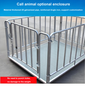 Giá Tốt Nhất Chăn Nuôi Quy Mô Dày Mặt Đất Quy Mô Nhỏ 1 Tấn 3 Tấn Trọng Lượng Gia Súc Và Cừu Trang Trại Cầu Cân - Product Image 2