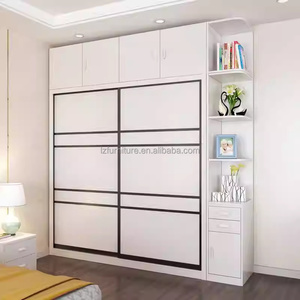 Competitively Priced Wooden Bedroom Furniture Sets Platform <b>Storage</b> <b>Bed</b> <b>With</b> Wardrobe,Vanity & Nightstands For Studio Apartments - Product Image 6