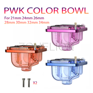 <span class=keywords><strong>Carburador</strong></span> de motocicleta de fondo transparente, tazón flotante transparente para <span class=keywords><strong>KEIHIN</strong></span> PWK KSR EVO OKO KOSO, <span class=keywords><strong>26mm</strong></span> 28mm 30mm 32mm 34mm - Product Image 4