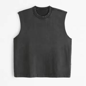 Camiseta sin Mangas Personalizada Estilo Vintage para Hombre, Ropa Urbana, Tallas Grandes, Chalecos de Moda para Hombre, Camisetas Deportivas sin Mangas para Hombre - Product Image 6