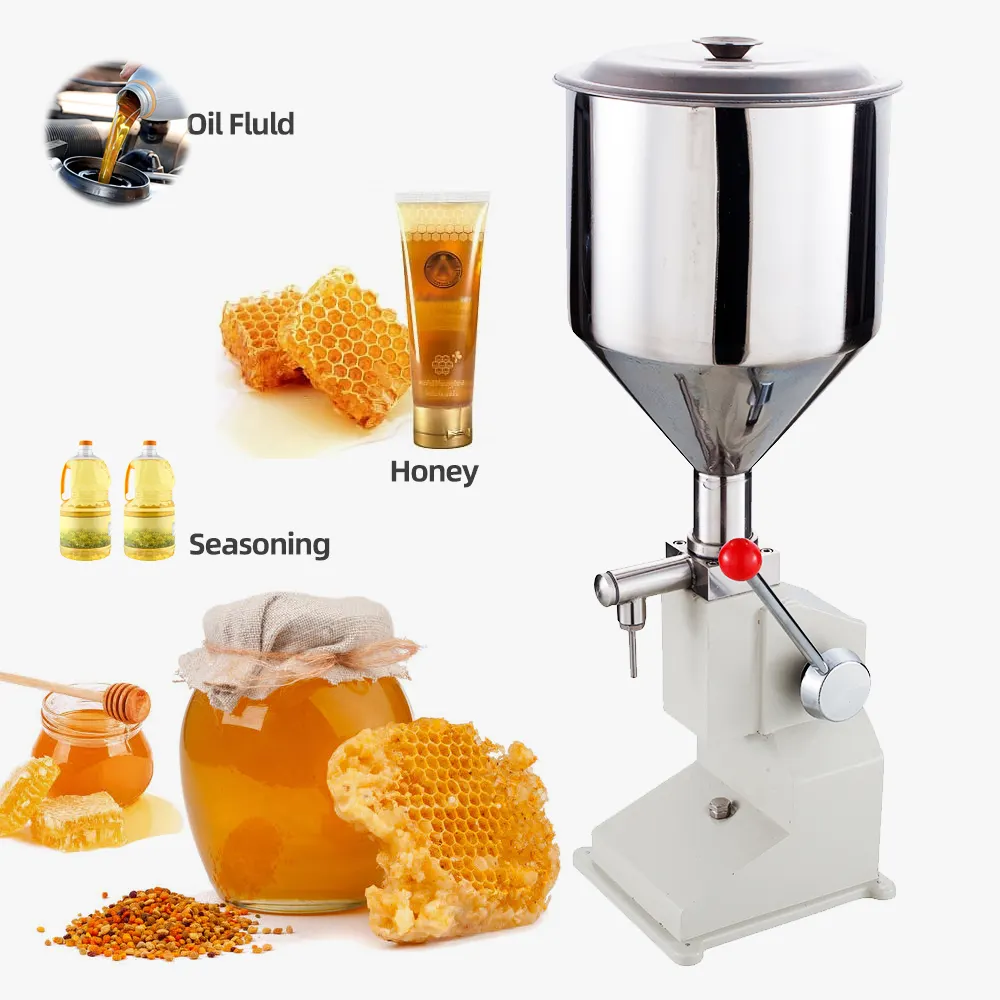 Bespacker A-03 Petit manuel de jus de miel crème huile shampooing liquide confiture machine de remplissage de pâte