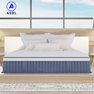 Nhà Máy Giá Trực Tuyến Vua Đôi Gel Bộ Nhớ Bọt Natur Nệm Đặt Hàng Trực Tuyến Trong Một Hộp Khách Sạn Cuộn Lên Bonnell Mùa Xuân Nệm - Product Image 2