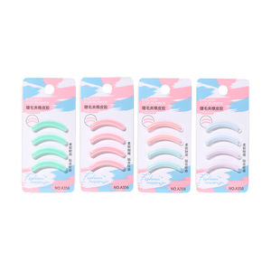 LMLTOP Eyelash Curler Replacement <b>Strips</b> A356 Silicone <b>Rubber</b> Universal Elastic Mixed Color 4 Pack - Product Image 4