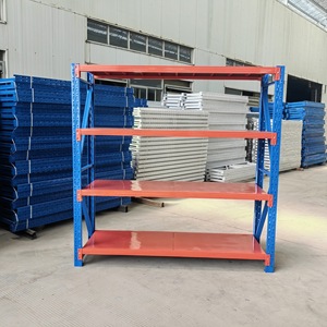 تتميز بميزات فريدة من نوعها نظام تجميع فولاذية بدون شجاعة رفوف تخزين متوسطة التحمل - Product Image 2