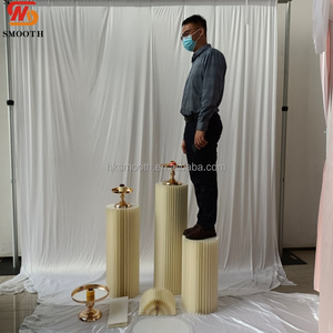 SMOOTH Sturdy Folding Paper Dessert Table Roman Column <b>Wedding</b> Flower Plinth Road Lead for Event <b>Prop</b> - Product Image 1
