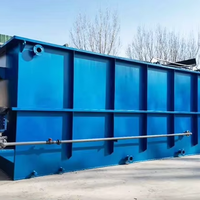 Unité de flottation à air dissous (système DAF) 5-200 T/H, séparateur d'eaux usées industrielles, 1 an de garantie, haute efficacité, acier inoxydable