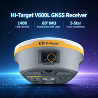 Original Hi-Target V600L Laser Dual-Camera RTK GNSS Receptor Actualizable por Vida Libre Google Maps Instrumento de Encuesta