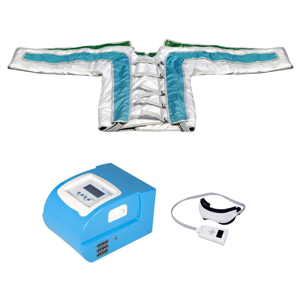 Far Infrared Presoterapia Suit Drainage Air Pressure Body Slimming Massage Lymphatic Drainage Machine