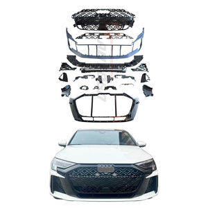 Kit de cuerpo antiguo a nuevo de conversión de modificación automática para <span class=keywords><strong>Audi</strong></span> <span class=keywords><strong>A3</strong></span> 2020 2021 2022 2023 2024 8Y actualización a 2025 RS3 rejilla de parachoques delantero - Product Image 1