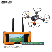 Drone Mini FPV Radiolink F121 Pro RC dengan Kamera, Kacamata FPV, dan Charger, PID Autotuned, untuk Pendidikan dan Pelatihan Siswa