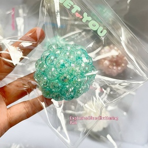 Creative Plastic for Fidget Toy Anti-stress with Beads Shaped Bursting Beads Handmade <b>Ball</b> Plate <b>String</b> - Product Image 4