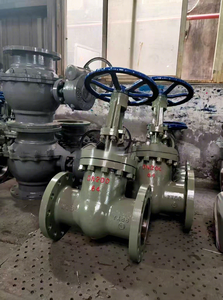 भाप गेट वाल्व Z41hh कास्ट स्टील फ्लंज पानी मीडिया के लिए, बढ़ते तने के साथ, अमेरिकी मानक एनसी wcb कास्ट स्टील गेट वाल्व के साथ। - Product Image 3