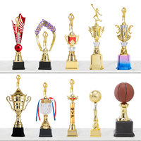 Coupe de trophée en plastique de haute qualité, design personnalisé, pour compétition de basketball et meilleur joueur de basketball MVP
