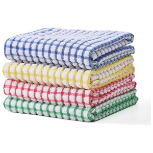 Essuie-vaisselle personnalisables pour la cuisine – Lot de 8 torchons de cuisine en coton pour sécher la vaisselle – Essuie-vaisselle absorbants pour le nettoyage et le ménage - Product Image 1
